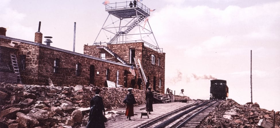 History | The Broadmoor Manitou & Pikes Peak Cog Railway